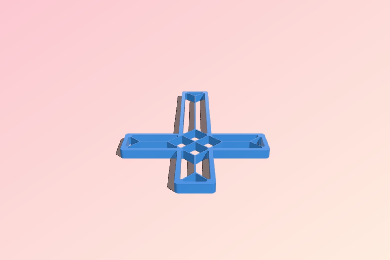 Customizable Origami Cross