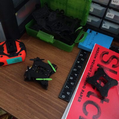 Drone -Nanno (Experimental) 6mm Motors | 3d print model