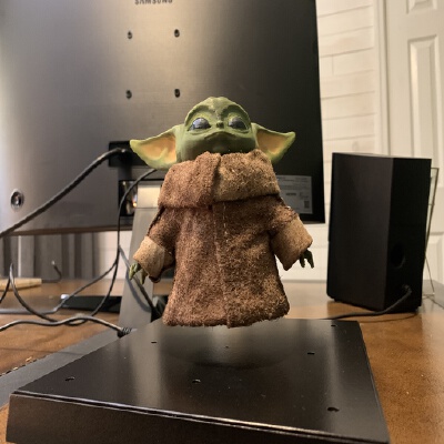Levitating Baby Yoda | 3d print model