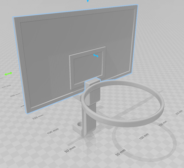 Basketball Desktop Fully printable clamp