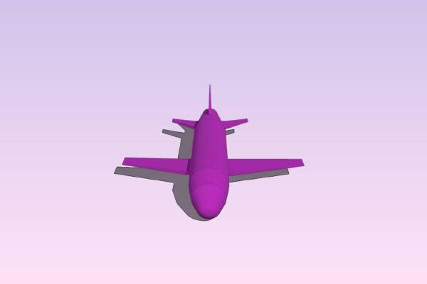 Airplane | 3d print model