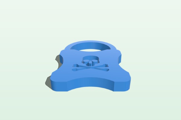 Treasure Chest Padlock | 3d print model