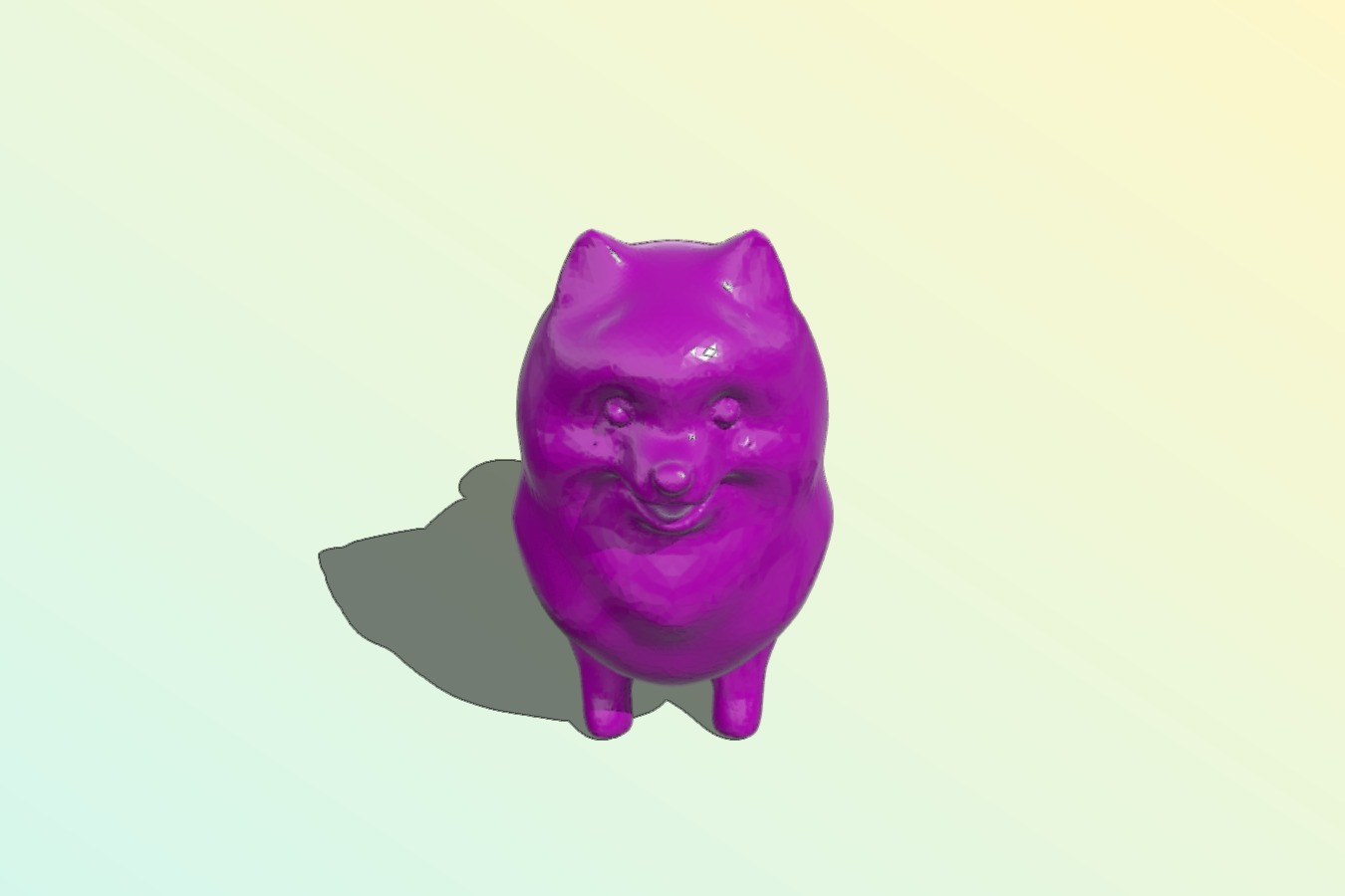 Pomeranian Figurine