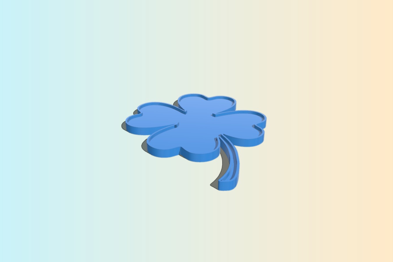 Shamrock Fridge Magnet