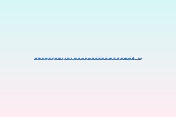 Font Gill Sans Ultra Bold | 3d print model