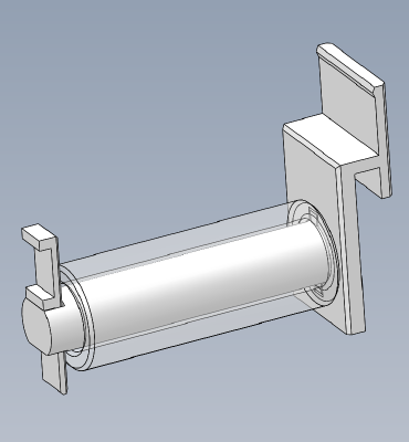 MakerBot Rep2 Adaptable Spool Holder | 3d print model