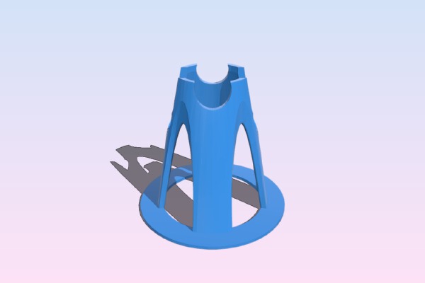 2in #4 rebar chair | 3d print model