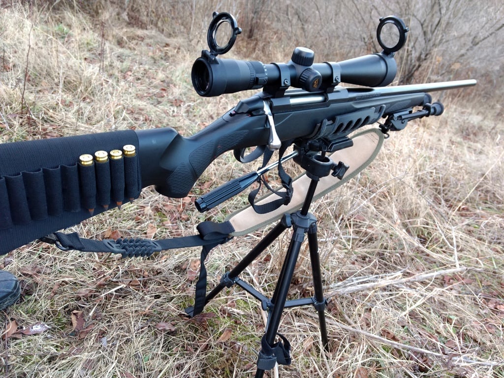 Rifle Rest _ Cradle for Tripod - Hunting