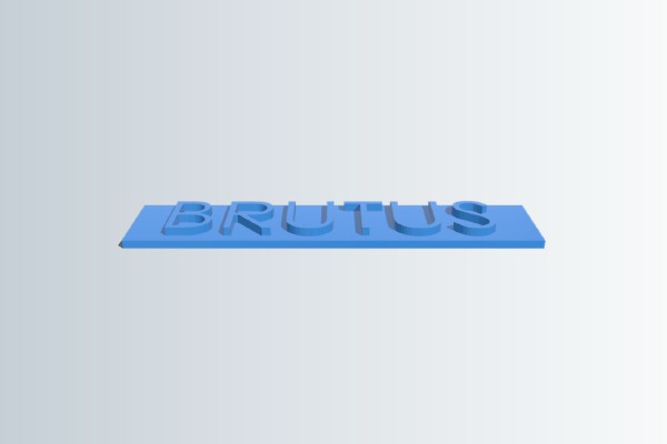 Brutus 3D Printer | 3d print model