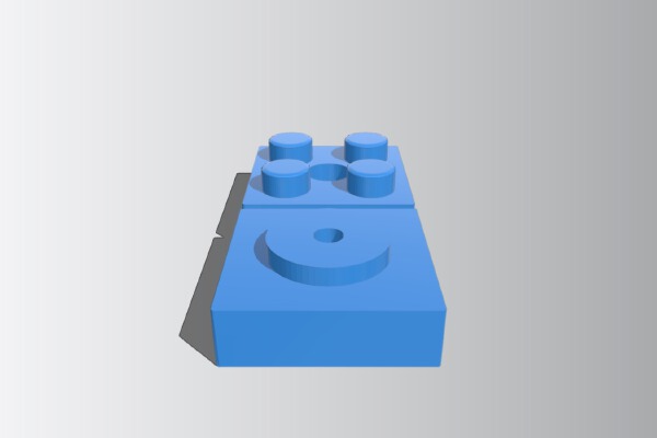 Duplo compatible turn brick | 3d print model