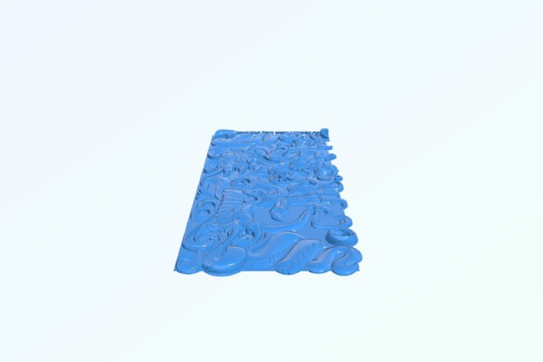 Dragon shaped door pattern | 3d print model