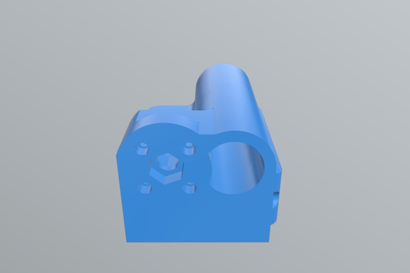 Purse I3, X Axis ends - For Thread Rod w_backlash nuts