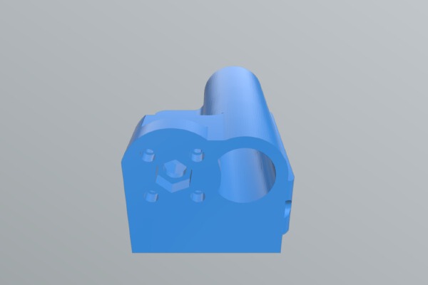 Purse I3, X Axis ends - For Thread Rod w_backlash nuts | 3d print model