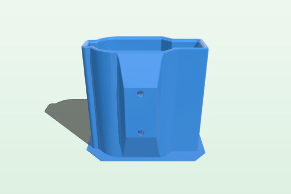 Ambidextrous Walther PDP Desk Holster | 3d print model