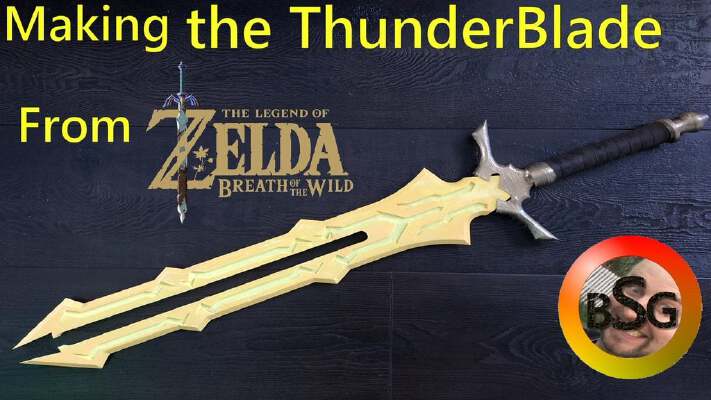 Thunderblade from Zelda BOTW | 3d print model