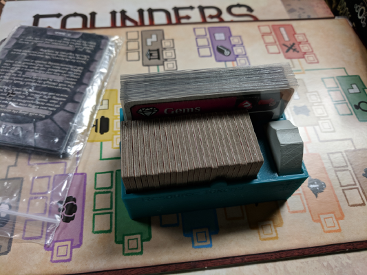 Founders of Gloomhaven organizer - Sleeve Friendly Components | 3d print model
