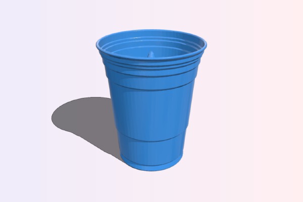 Pythagorean Solo Cup | 3d print model