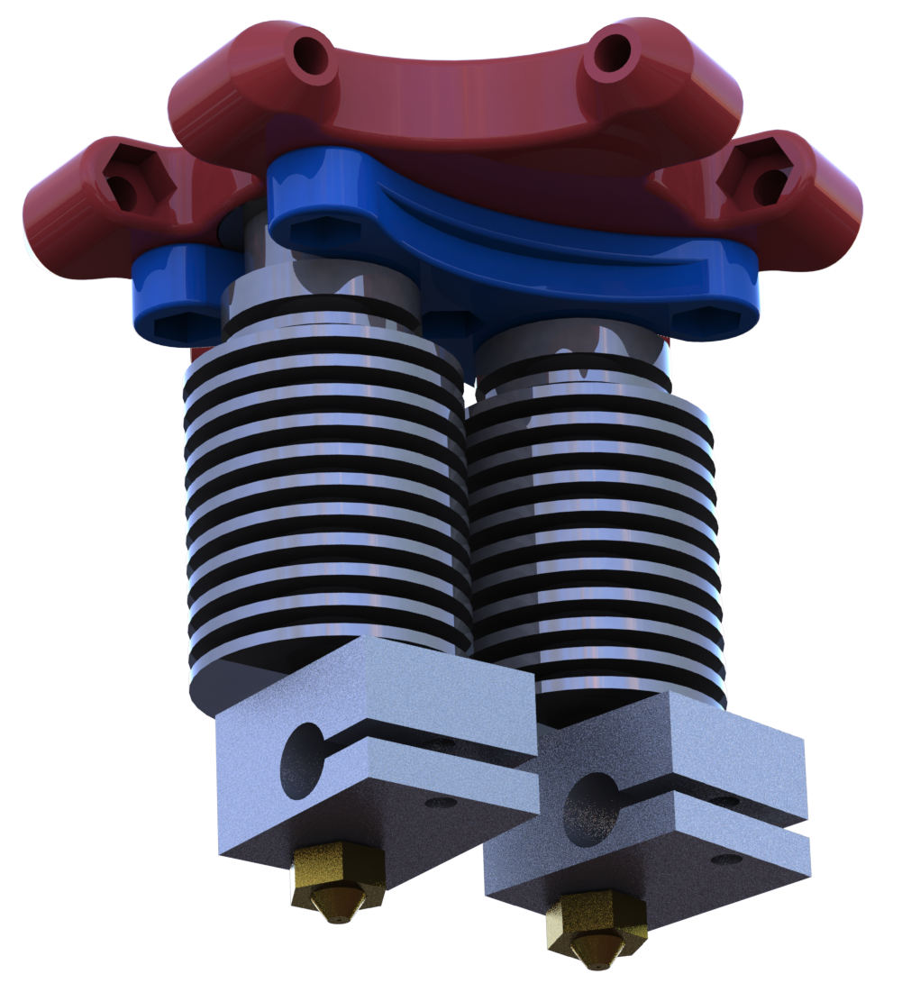 Kossel Mini Single and Dual Effectors (Kraken, J-Head. E3D-v6, UBIS)