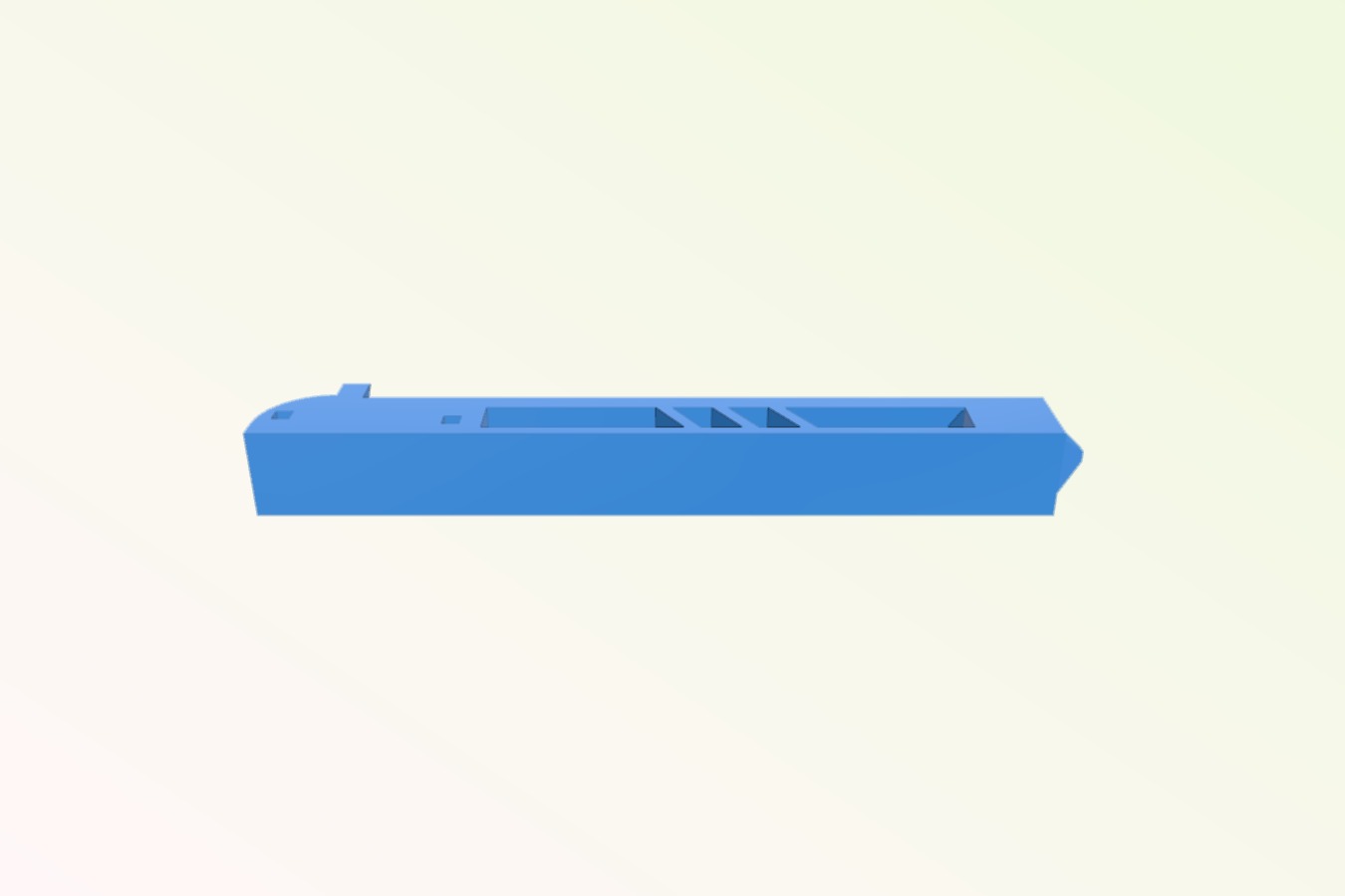 Extended Barrel Mod for Gavilan's Rubber Band Gun