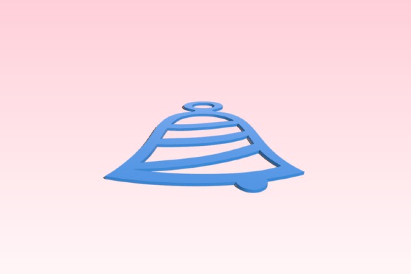 Christmas bell | 3d print model