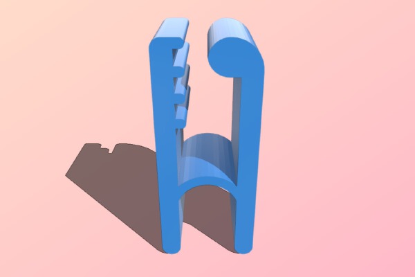 Saran Wrap Clip | 3d print model
