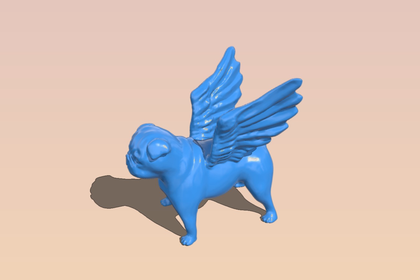 Winged Pug