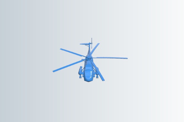 Sh3hnavy helicopter | 3d print model