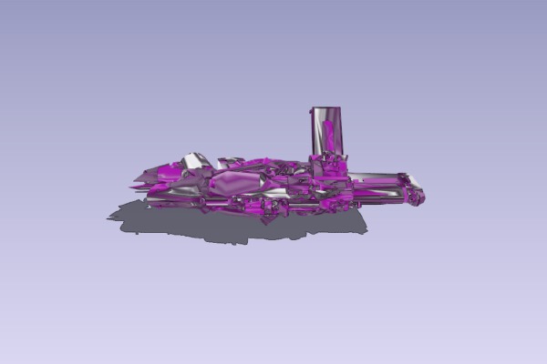 Borderlands 2 SMG Ripped Straight From Game | 3d print model