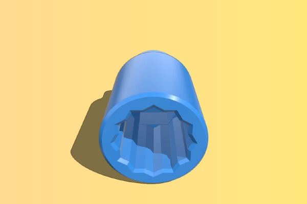 Nut for Kity jointer_planers | 3d print model