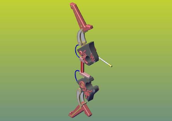 Zelda  Breath of the wild Ancient Bow | 3d print model