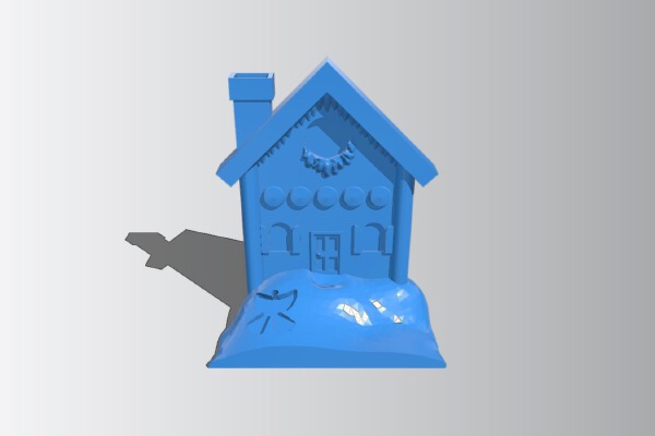 Ginger bread house | 3d print model
