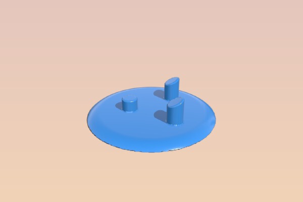 Rounded Geode Stand REMIX | 3d print model