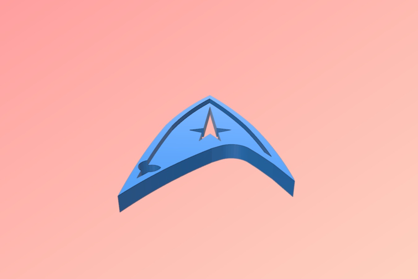 Startrek Keychain