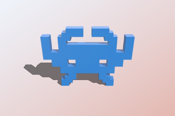 Space Invader | 3d print model