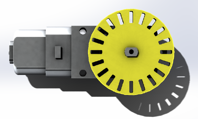 Speed Encoder for TT motor 20 lattice | 3d print model