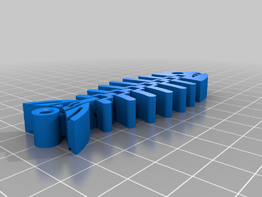 Fish fossil | 3d print model