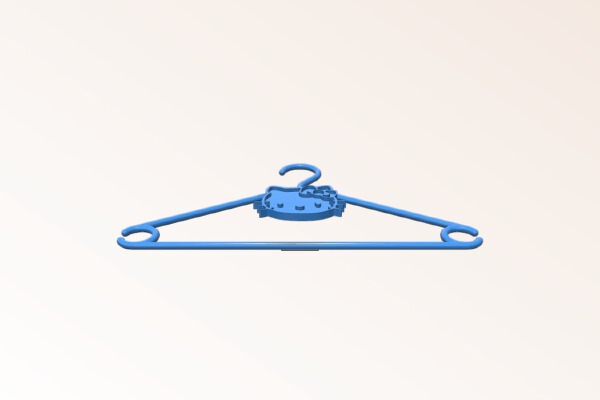 Hello Kitty Coat hanger | 3d print model