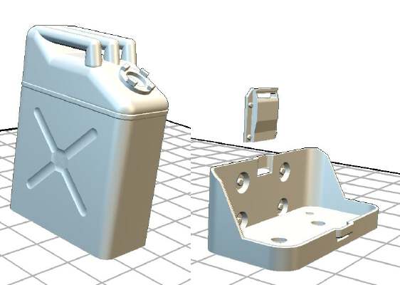 Willys MB - unsorted stuff | 3d print model