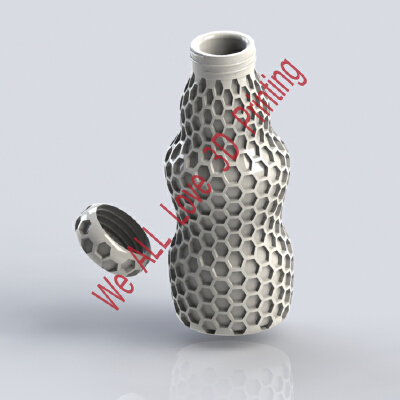 Honeycomb Bottle | 3d print model