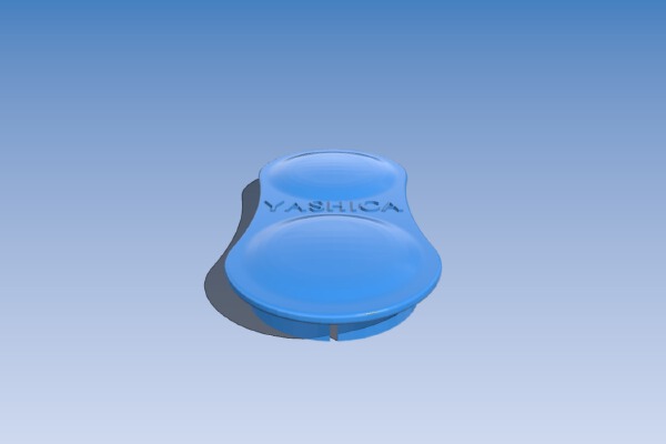 Yashicaflex TLR lens cap | 3d print model