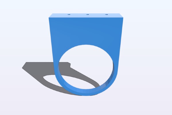 scooter cup holder | 3d print model
