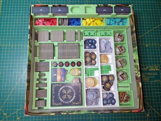 Nucleum Boardgame Insert | 3d print model