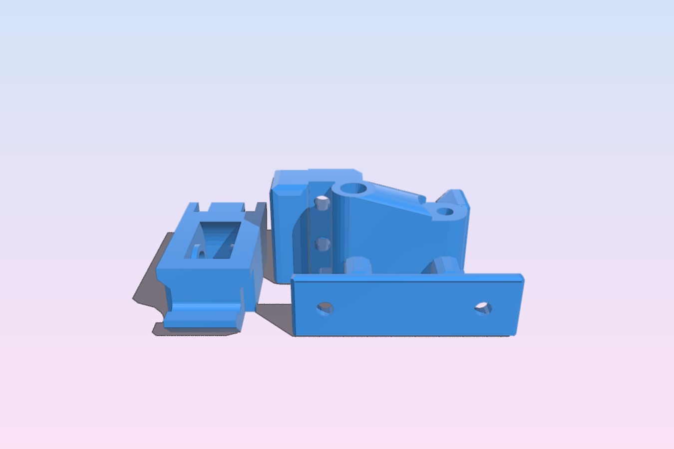 Airtripper Mount for Kossel Mini