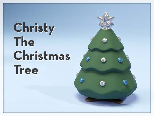 Christy The Christmas Tree | 3d print model