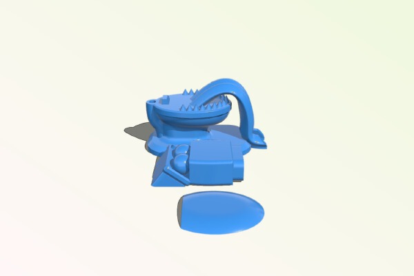 Fearsome Flush (40mm Scale) | 3d print model