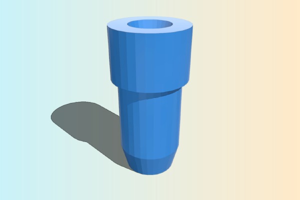 Laboratory pH Probe Mount and Guard | 3d print model