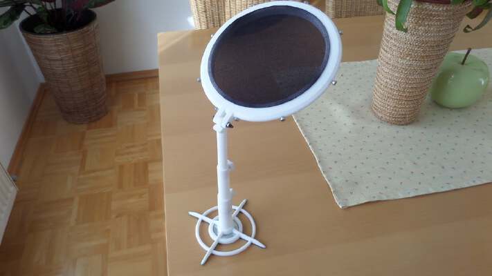 Hardrock Microphone Pop-Filter | 3d print model