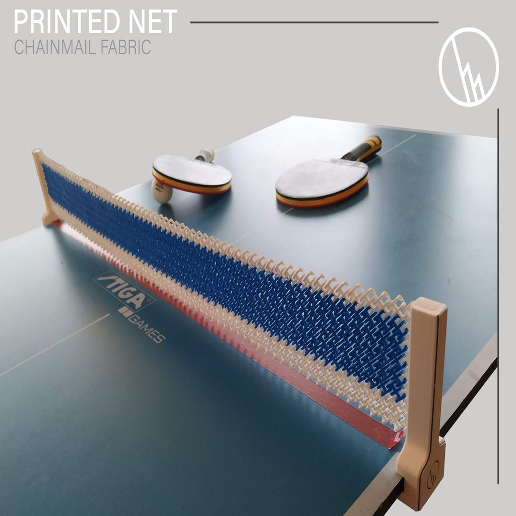 Table tennis net (chainmail)