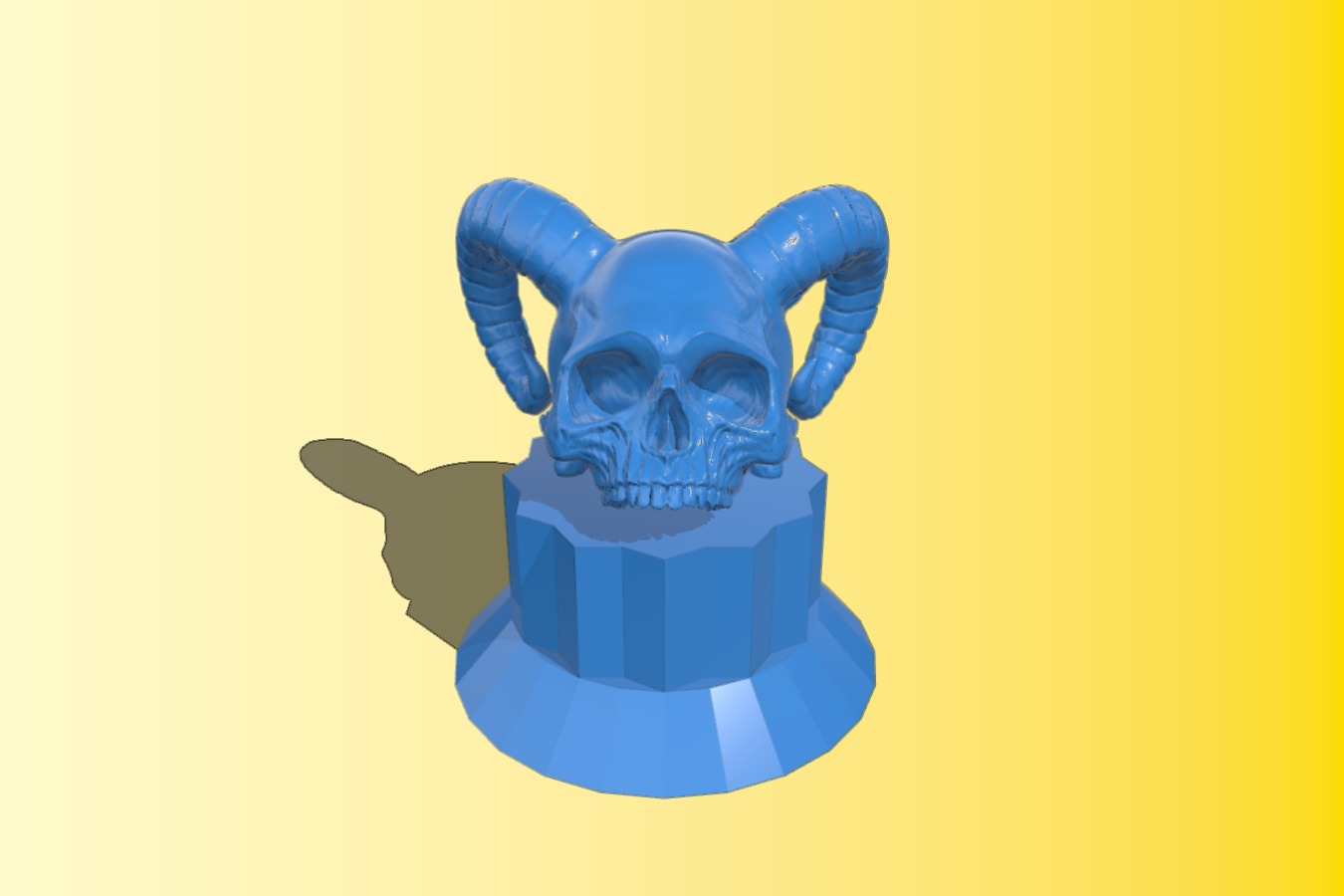 Devil Skull Guitar Volume_Tone Knob - TT