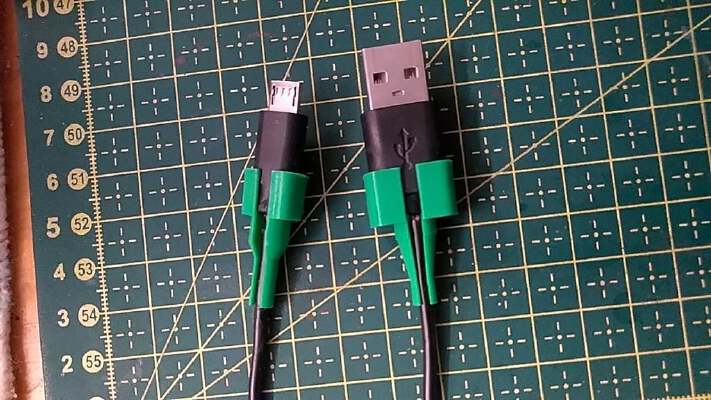 Cable saver [ usb - microusb ] | 3d print model